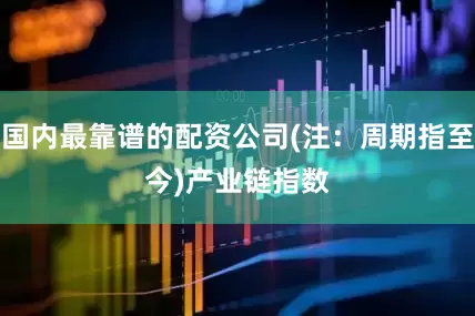 国内最靠谱的配资公司(注：周期指至今)　　产业链指数
