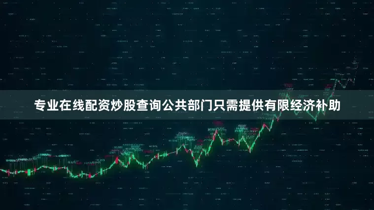 专业在线配资炒股查询公共部门只需提供有限经济补助